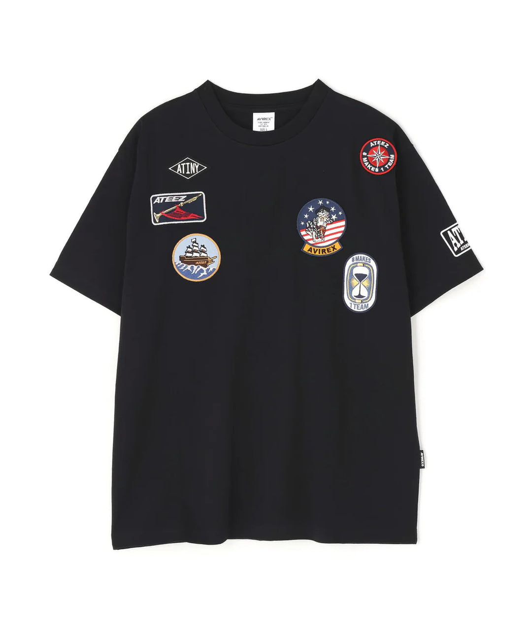 AVIREX x ATEEZ / WAPPEN T-SHIRT "ATINY" [JAPAN LIMITED]