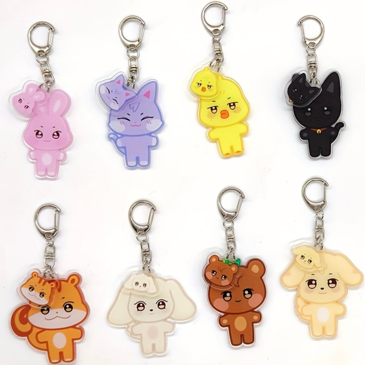 ATEEZ Acrylic Keyring [Aniteez In Illusion]