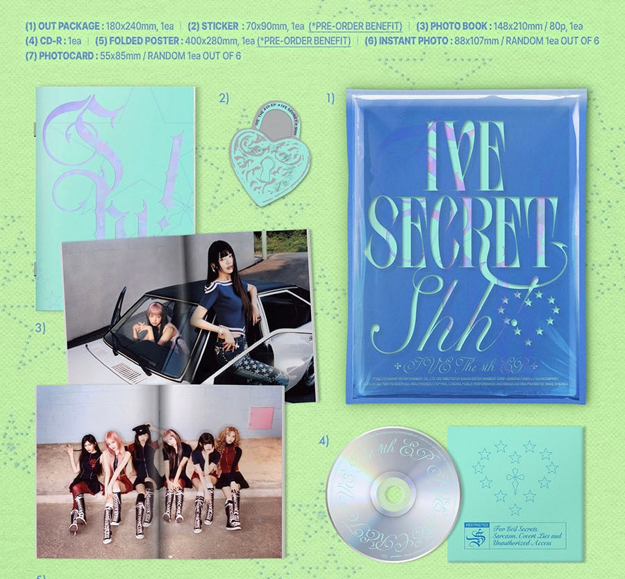 IVE - IVE SECRET [RANDOM COVER]
