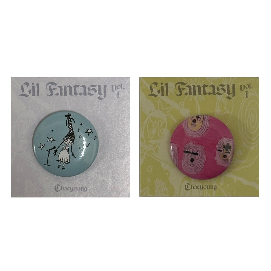 Chaeyoung POB pin button [Lil Fantasy vol.1]