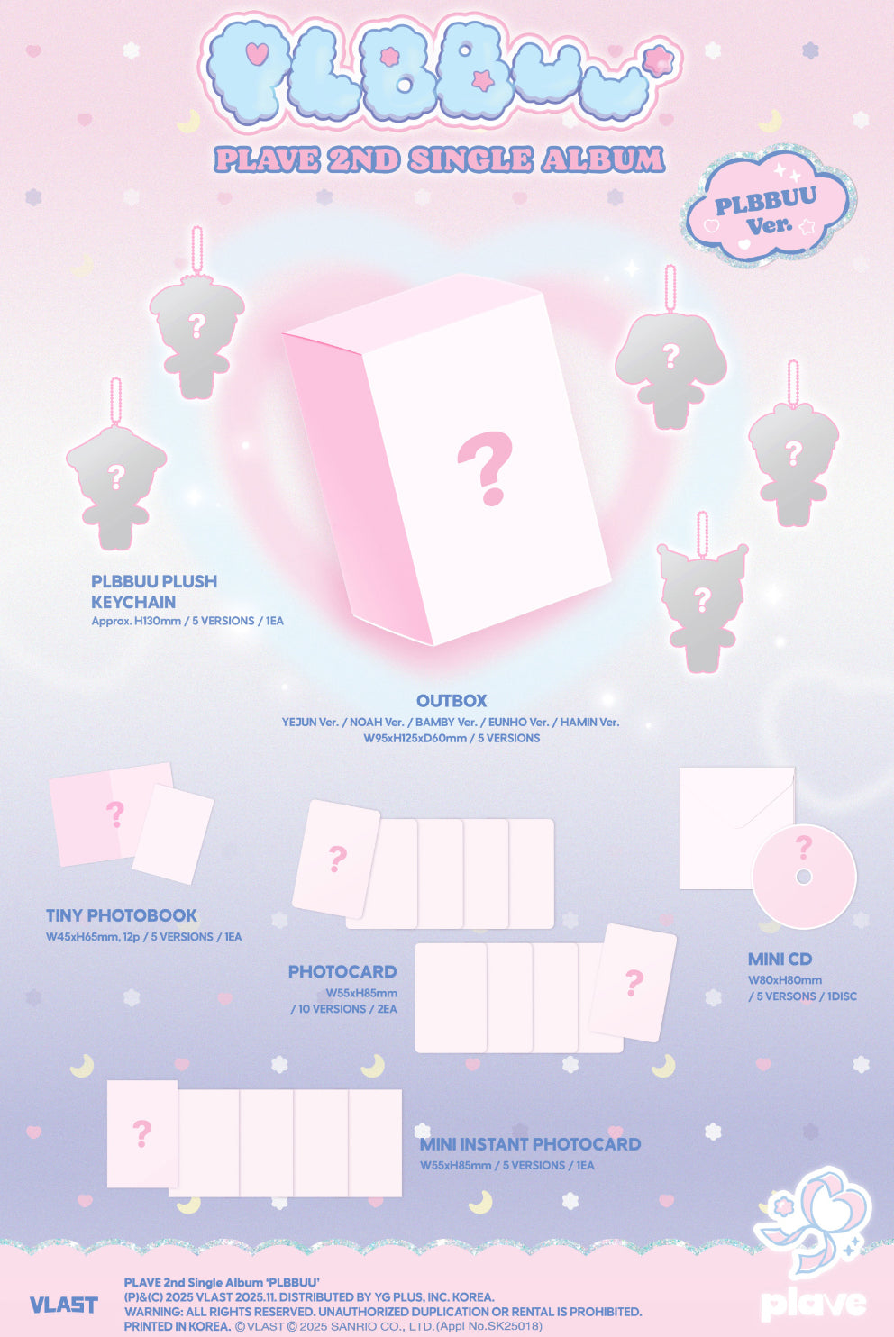 PLAVE - PLBBUU [PLBBUU VER. - RANDOM COVER]
