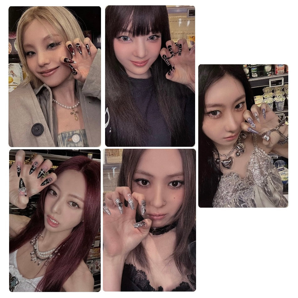 ITZY Music Korea POB Fotokartes [Tunnel Vision]
