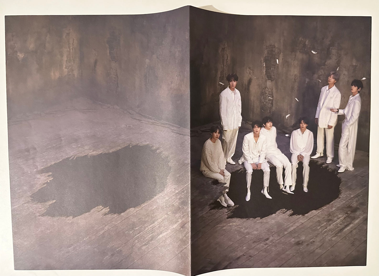 BTS double sided folded posters [Map of the soul:7]