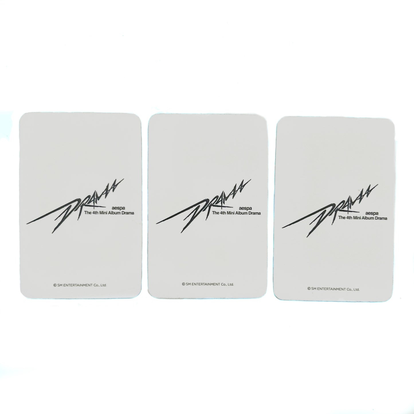 aespa Music Korea POB photocards [Drama]