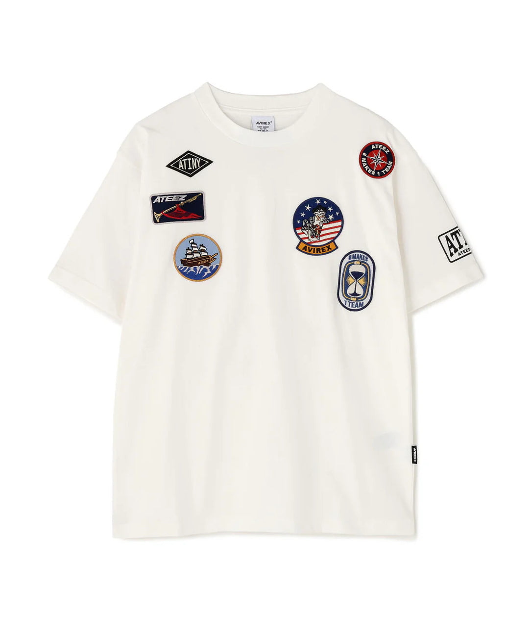 AVIREX x ATEEZ / WAPPEN T-SHIRT "ATINY" [JAPAN LIMITED]