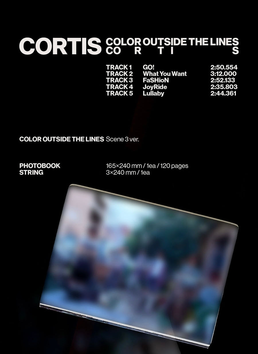 CORTIS - COLOR OUTSIDE THE LINES [RANDOM COVER]