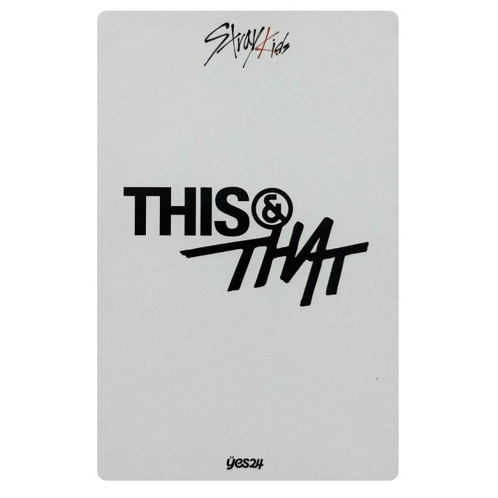 Stray Kids Yes24 POB Photocards [This & That]