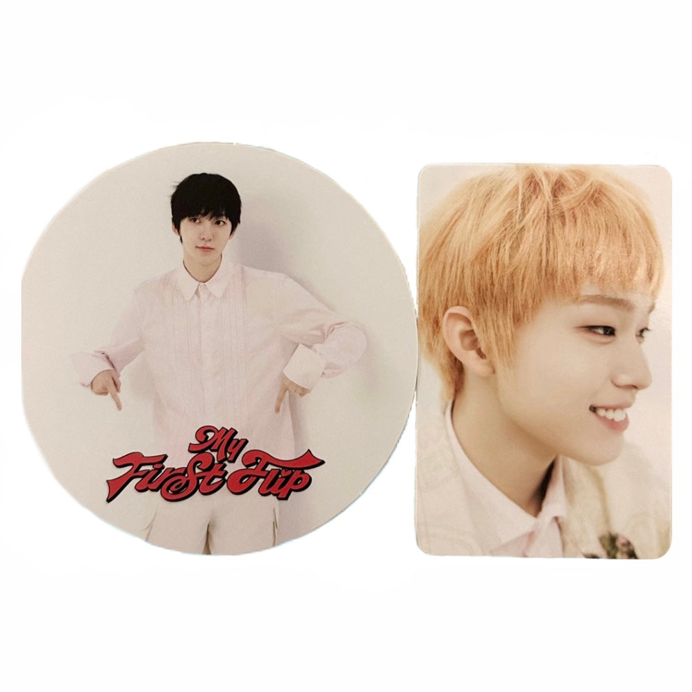 KickFlip Photocard & Mini Coaster [My First Flip]