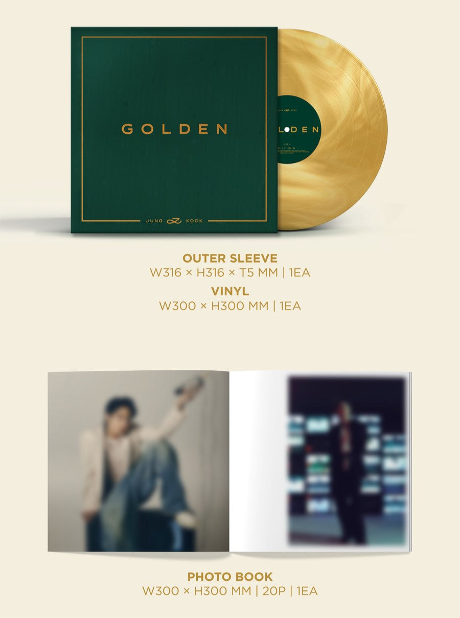 JUNG KOOK - GOLDEN [VINYL]