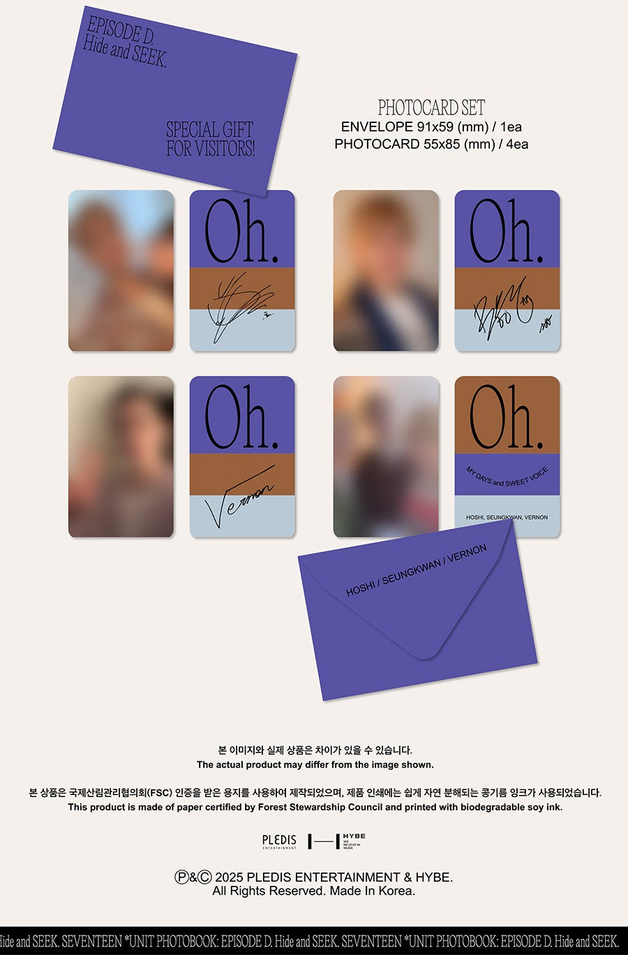 SEVENTEEN - UNIT PHOTOBOOK 'EPISODE D'