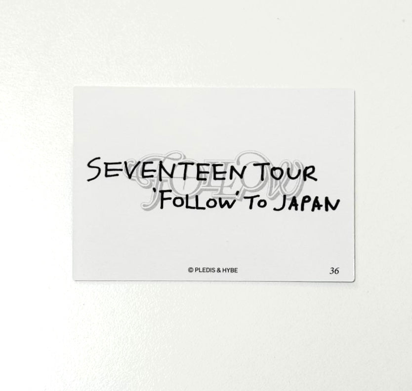 SEVENTEEN DK photocard [Tour “Follow” to Japan]