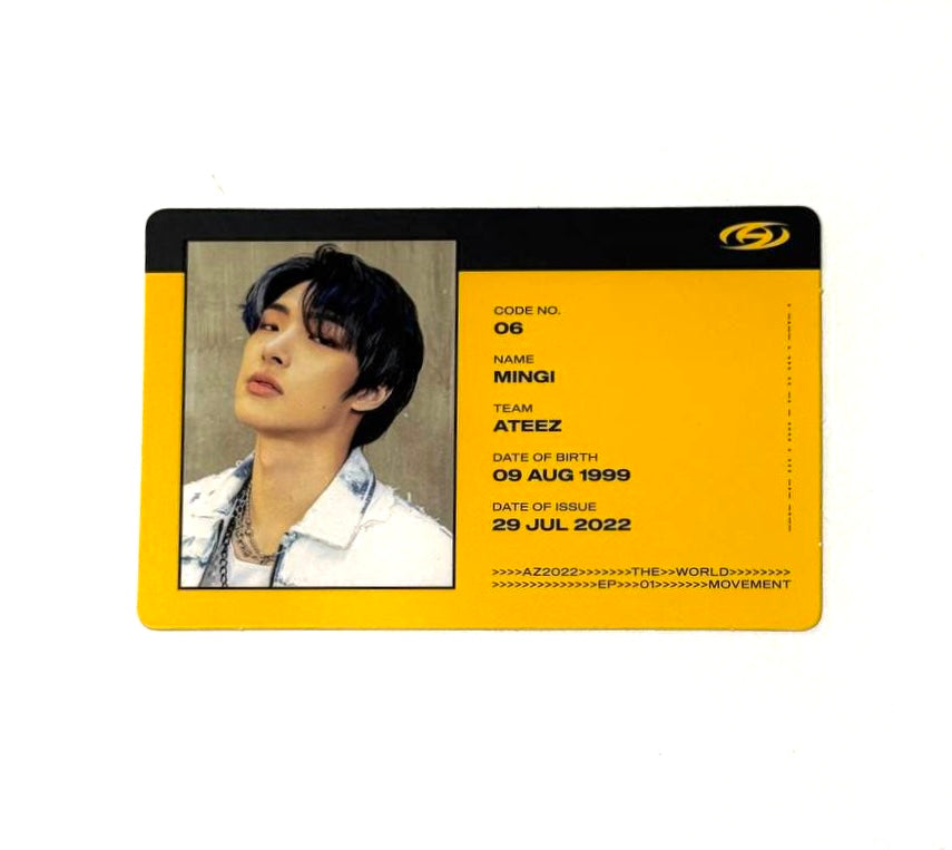 ATEEZ ID Card [The World EP.1 : Movement]