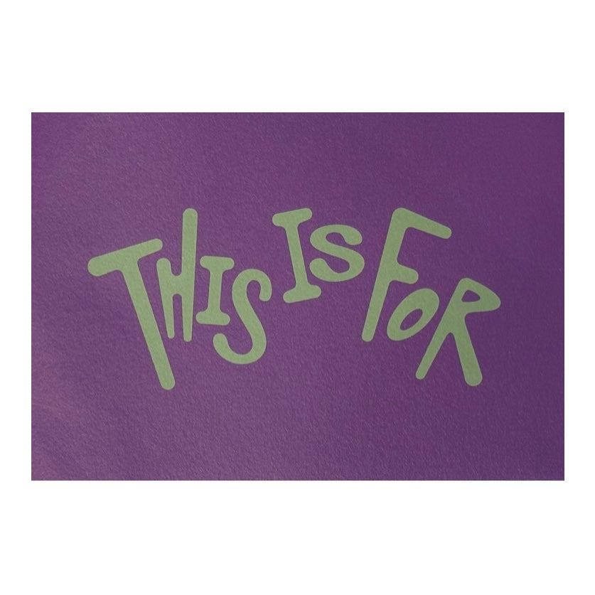 Twice Postcard [This Is For]