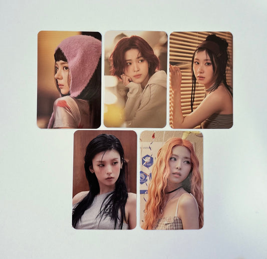 ITZY Music Korea POB photocards [Girls Will Be Girls]