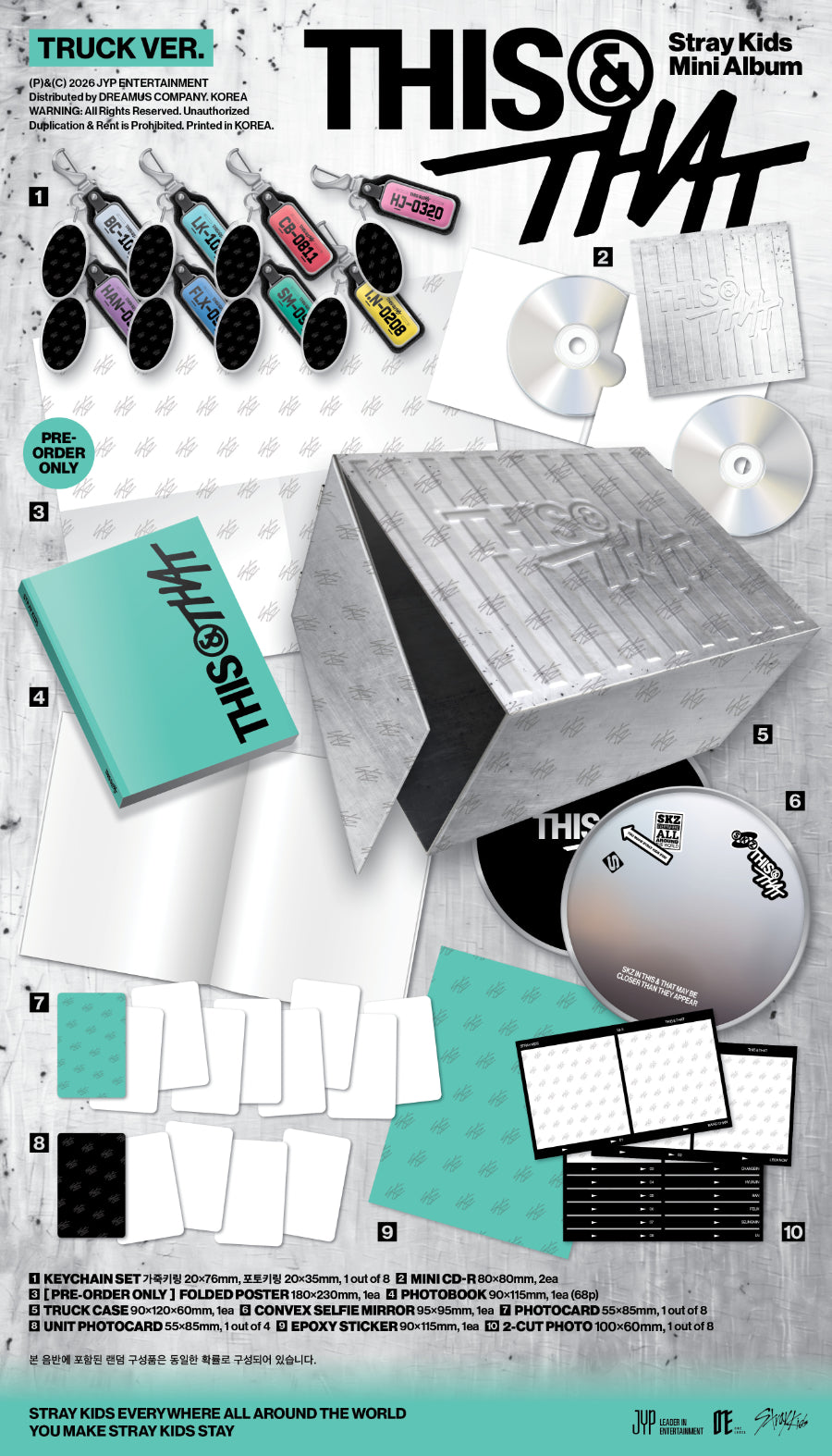 STRAY KIDS - THIS & THAT [TRUCK VER.] (LIMITED)