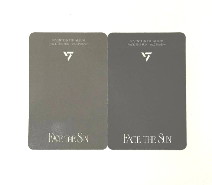 SEVENTEEN photocards [Face the Sun]