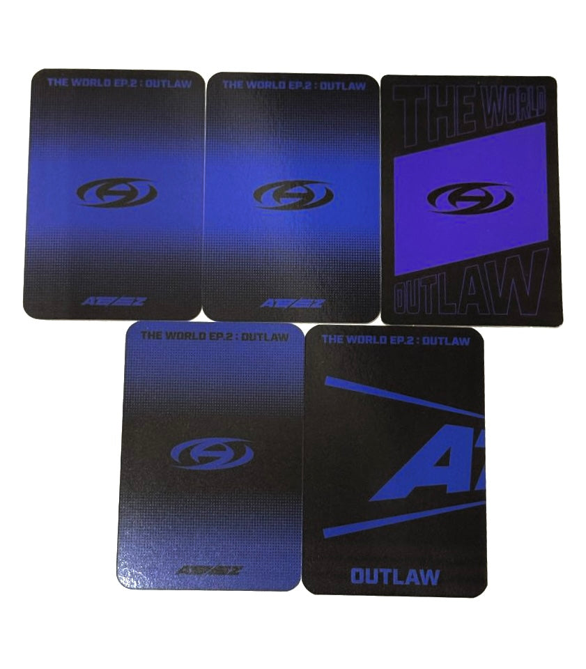 ATEEZ photocards [The World EP.2 : Outlaw (platform ver.)]