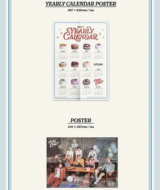 &TEAM 2027 SEASON'S GREETINGS [WHO ATE THE CAKE?]
