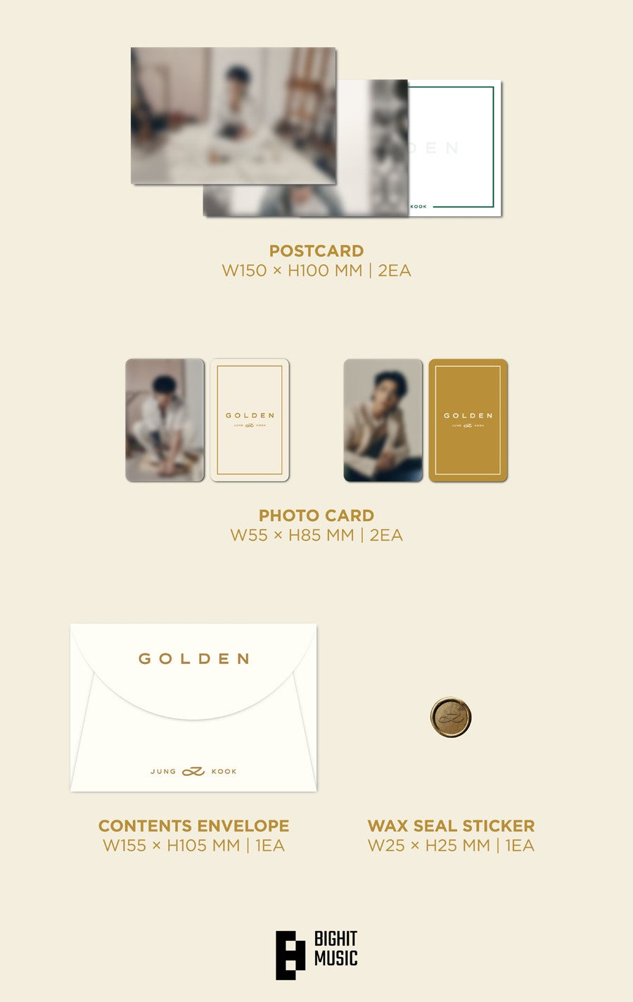 JUNG KOOK - GOLDEN [VINYL]