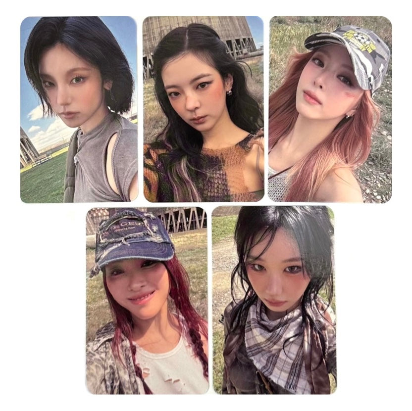 ITZY Music Korea POB photocards [Girls Will Be Girls]