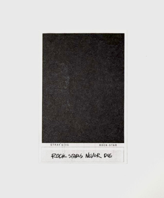 Stray Kids Bangchan POB polaroid [Rock-Star]