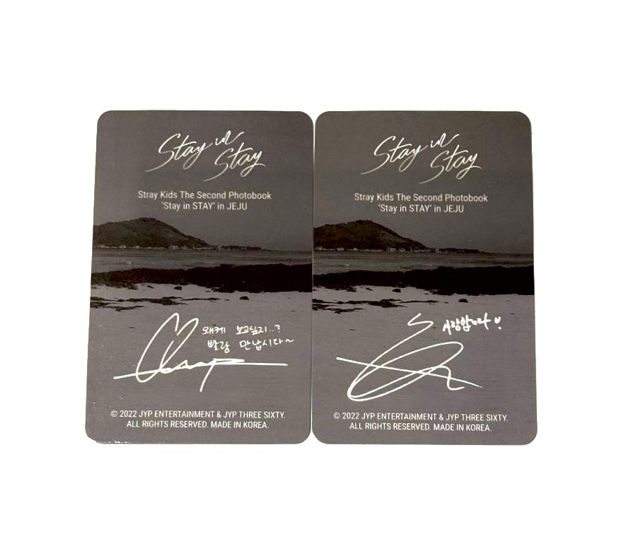 Stray Kids photocards [Stay in Jeju]