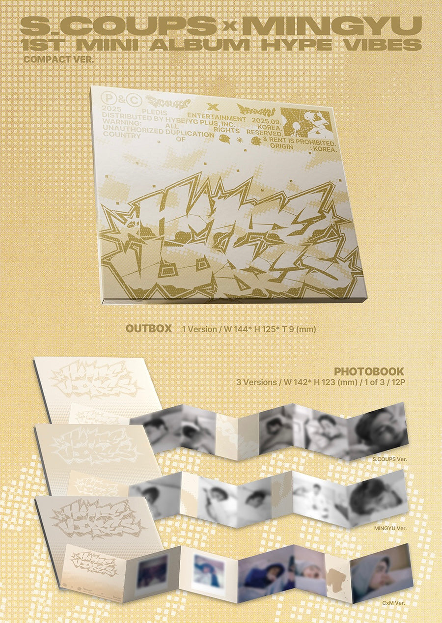 S.COUPS X MINGYU - HYPE VIBES [COMPACT VER.]