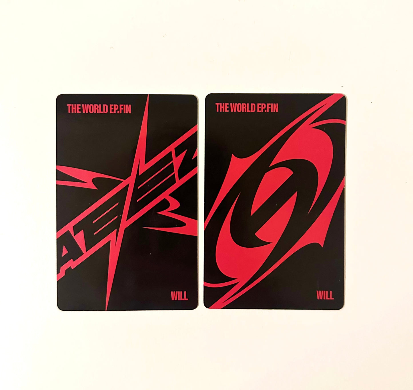 ATEEZ photocards [The World Ep.Fin:Will]