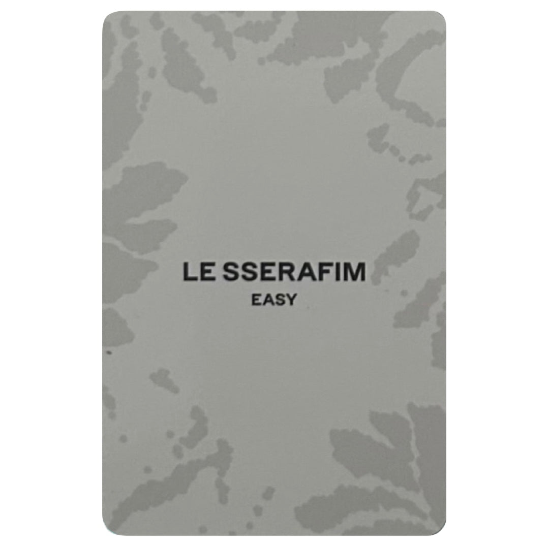 LE SSERAFIM Music Korea POB fotokartes [EASY]
