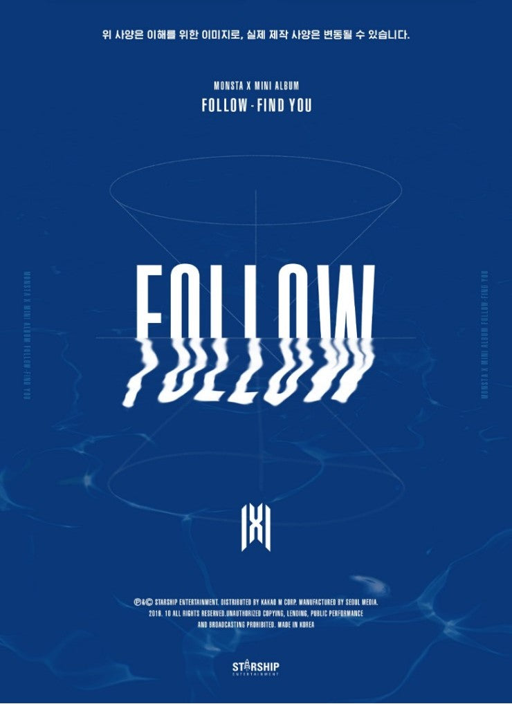 MONSTA X - FOLLOW - FIND YOU [VER.2]