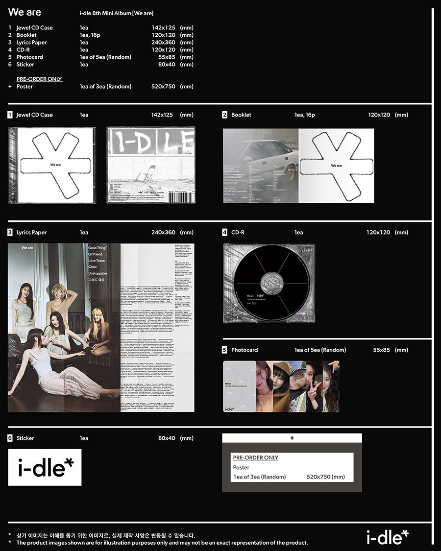 I-DLE - WE ARE [SPECIAL JEWEL VER.]