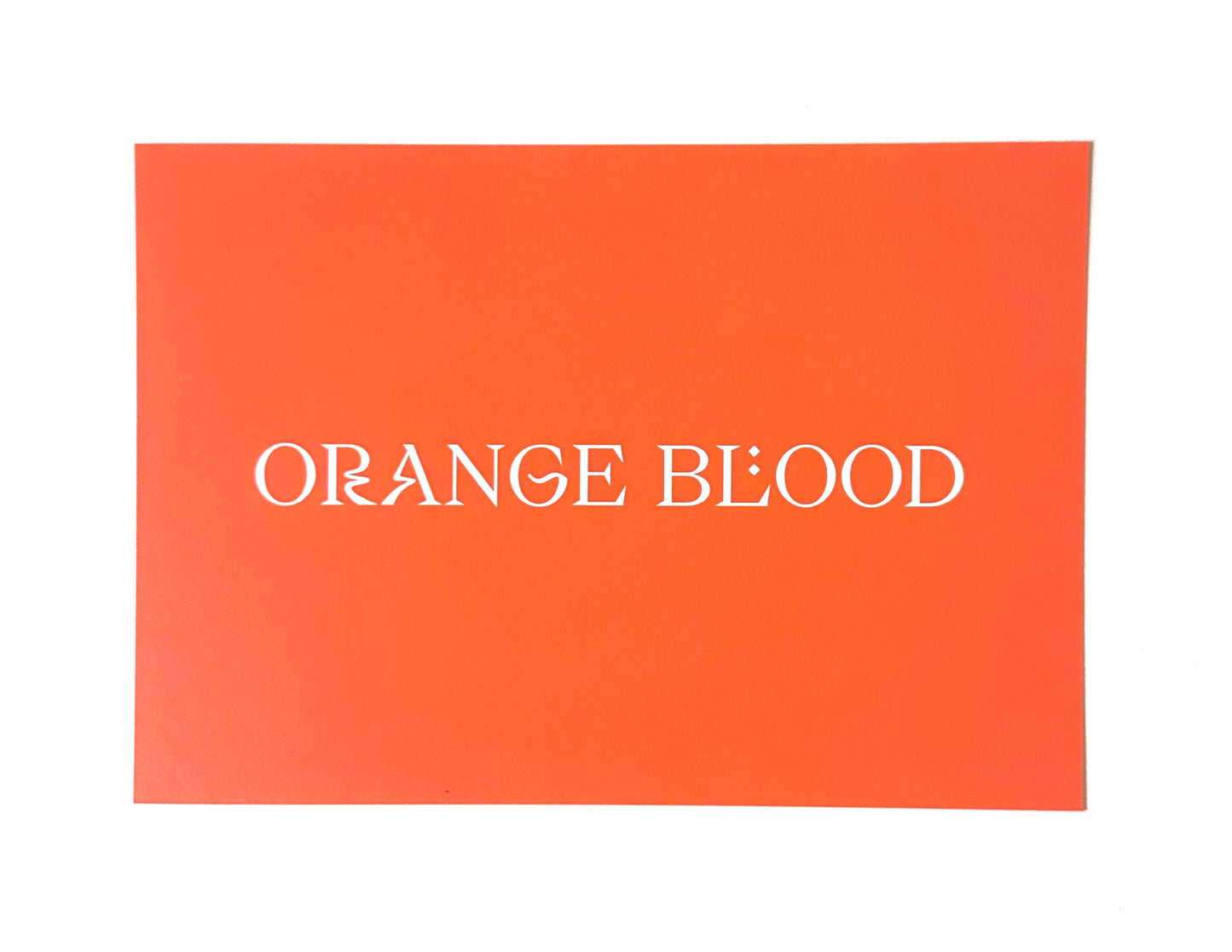 ENHYPEN postcard [Orange Blood]