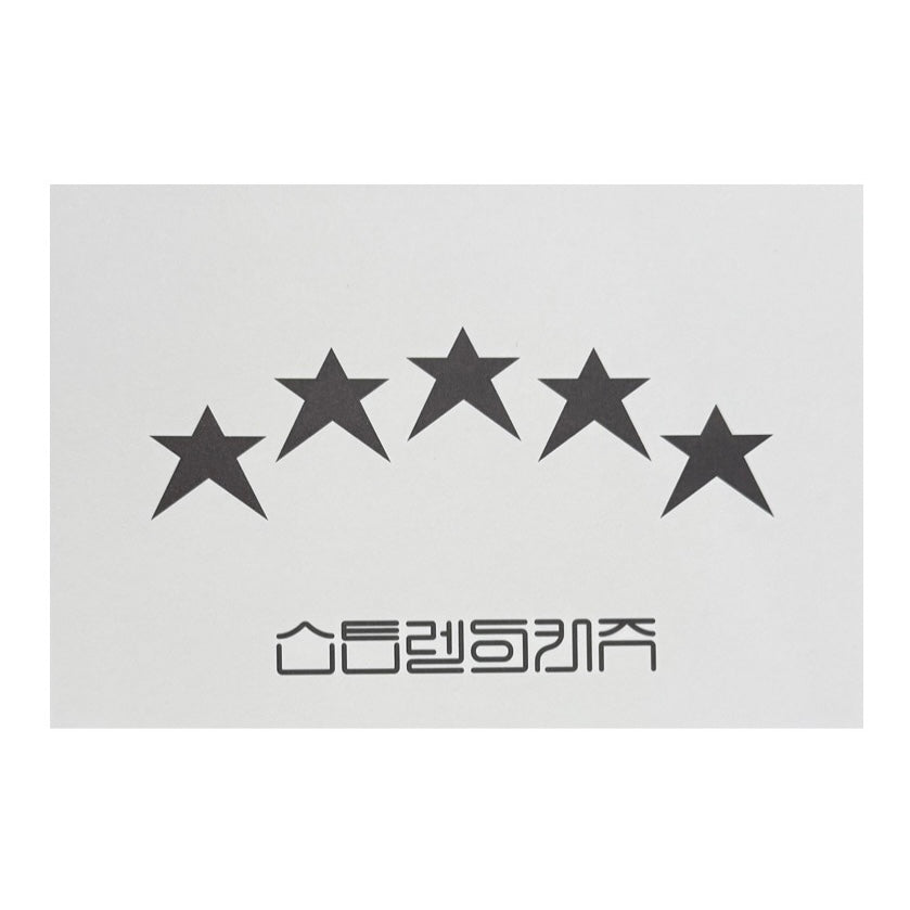 Stray Kids Logo Pastkarte [5-Star]