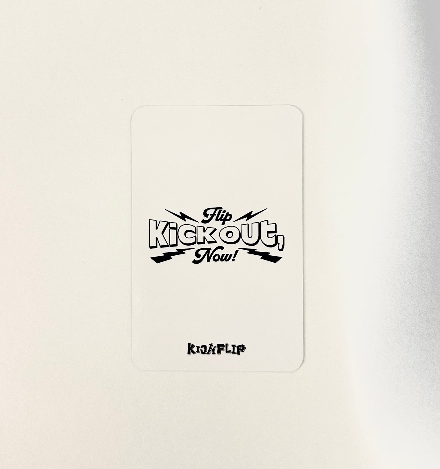 KickFlip Music Korea POB photocards [Kick out,Flip now!]
