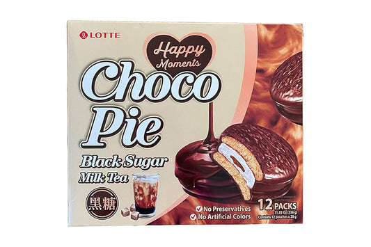 LOTTE BLACK SUGAR MILK TEA CHOCOLATE PIE