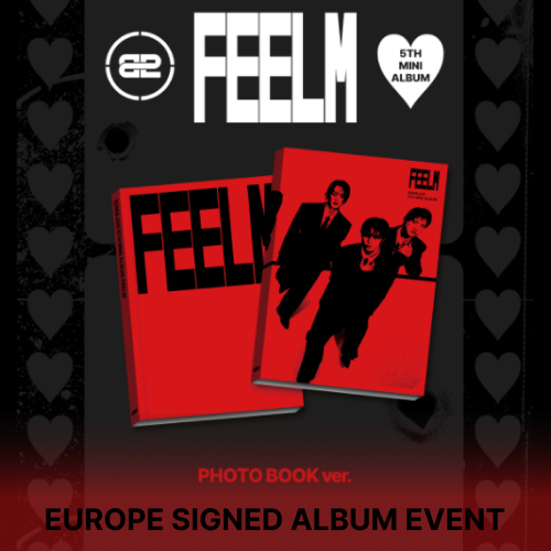 (EUROPE SIGNED ALBUM EVENT) 82MAJOR - FEELM [PHOTOBOOK VER.]