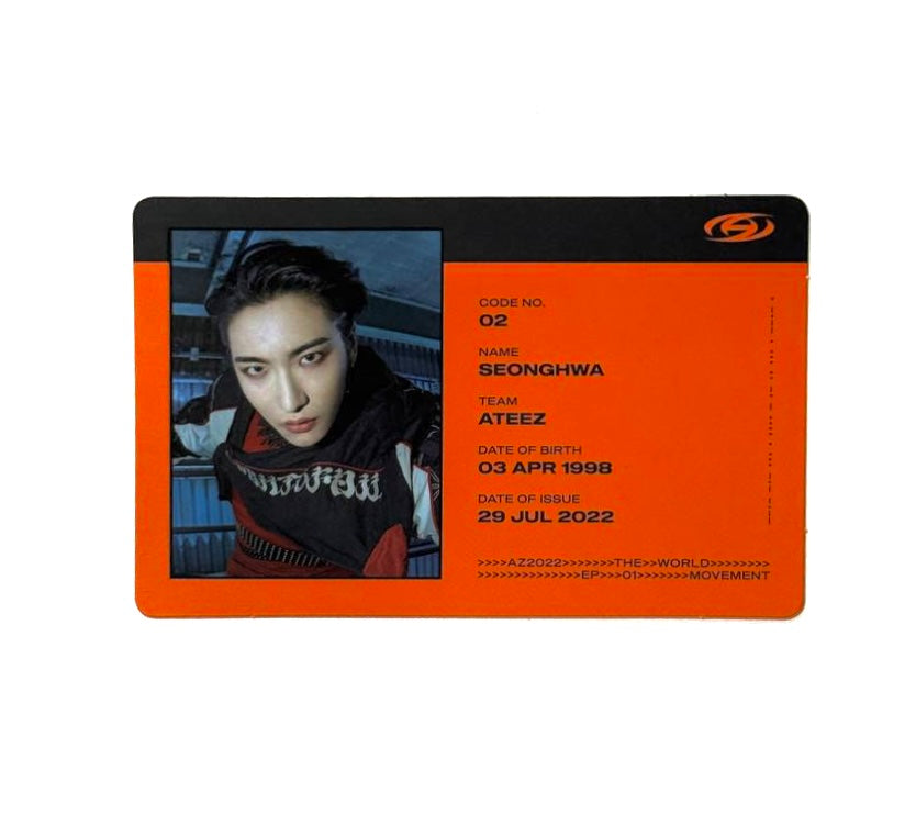 ATEEZ ID Card [The World EP.1 : Movement]