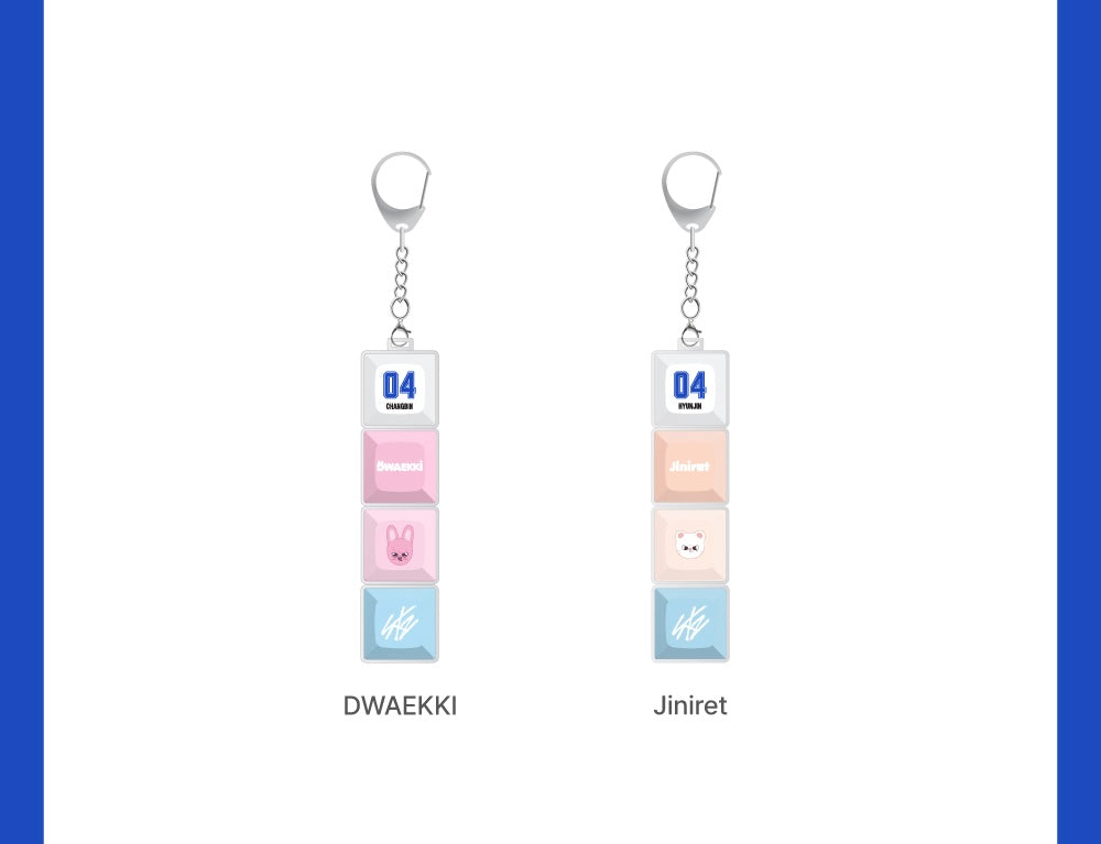 STRAY KIDS - [POP-UP STORE [KARMA] MD] SKZOO KEYCAP KEYRING