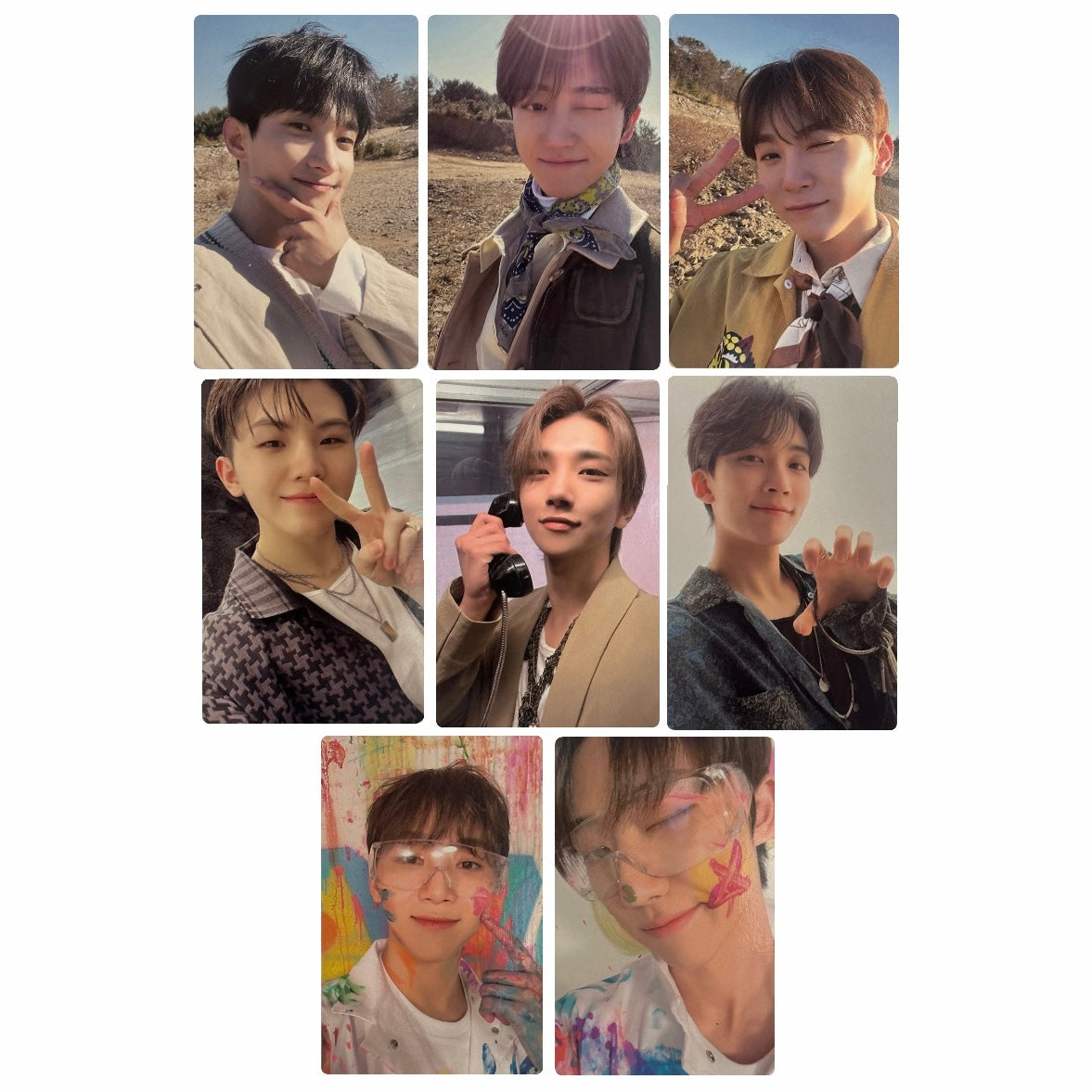 Seventeen Photocards [Face The Sun]