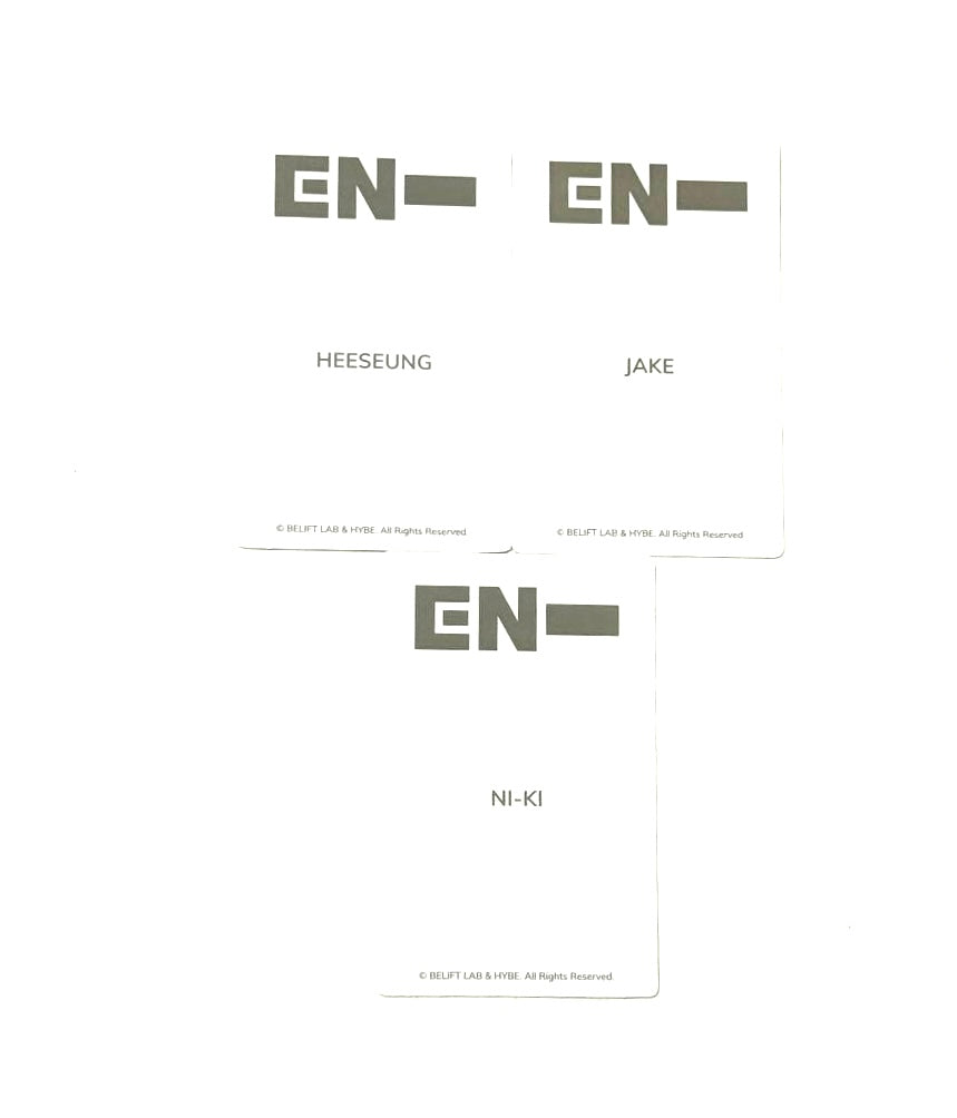 ENHYPEN photocards [Light stick ver.2]