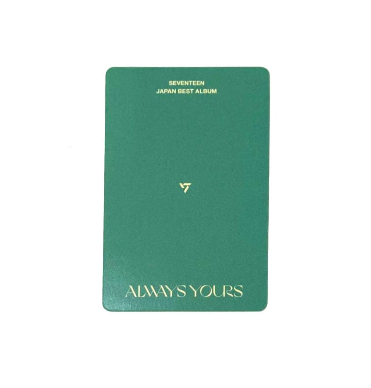 SEVENTEEN S.Coups photocard [Always Yours(Limited Edition C)]