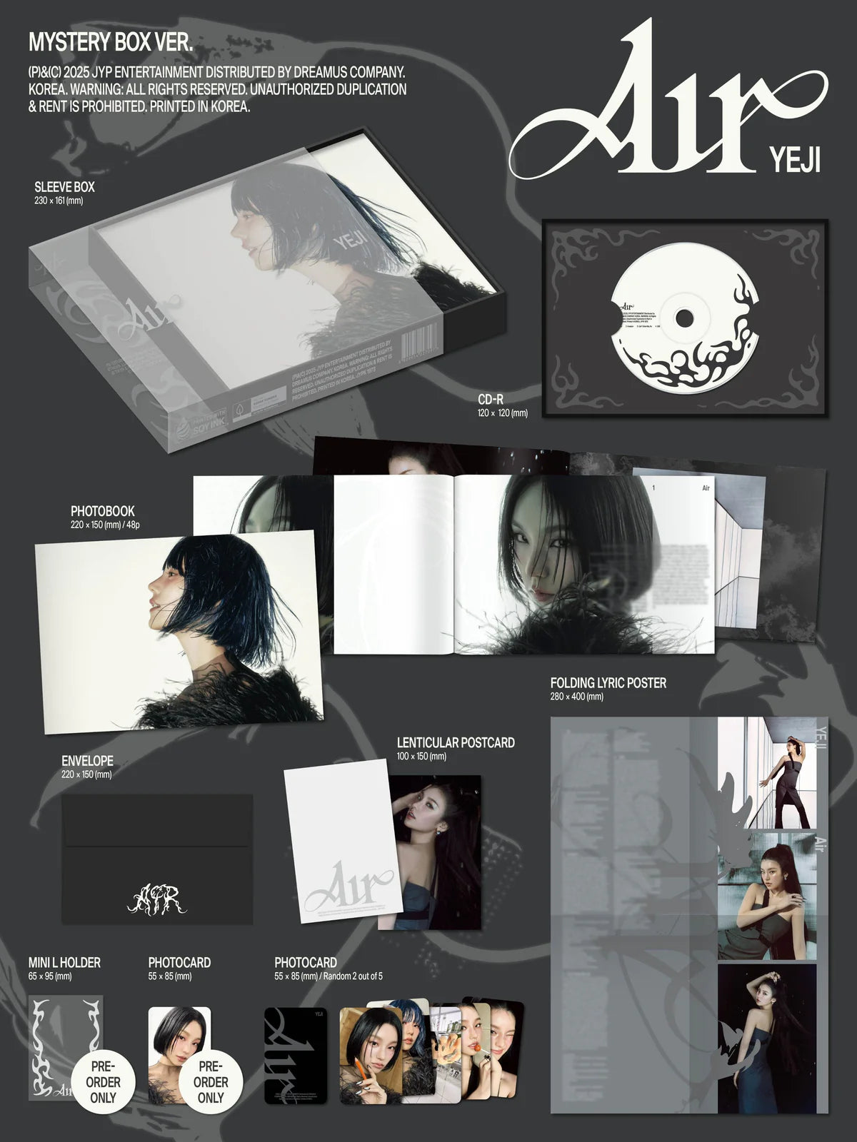 YEJI - AIR [MYSTERY BOX VER.]