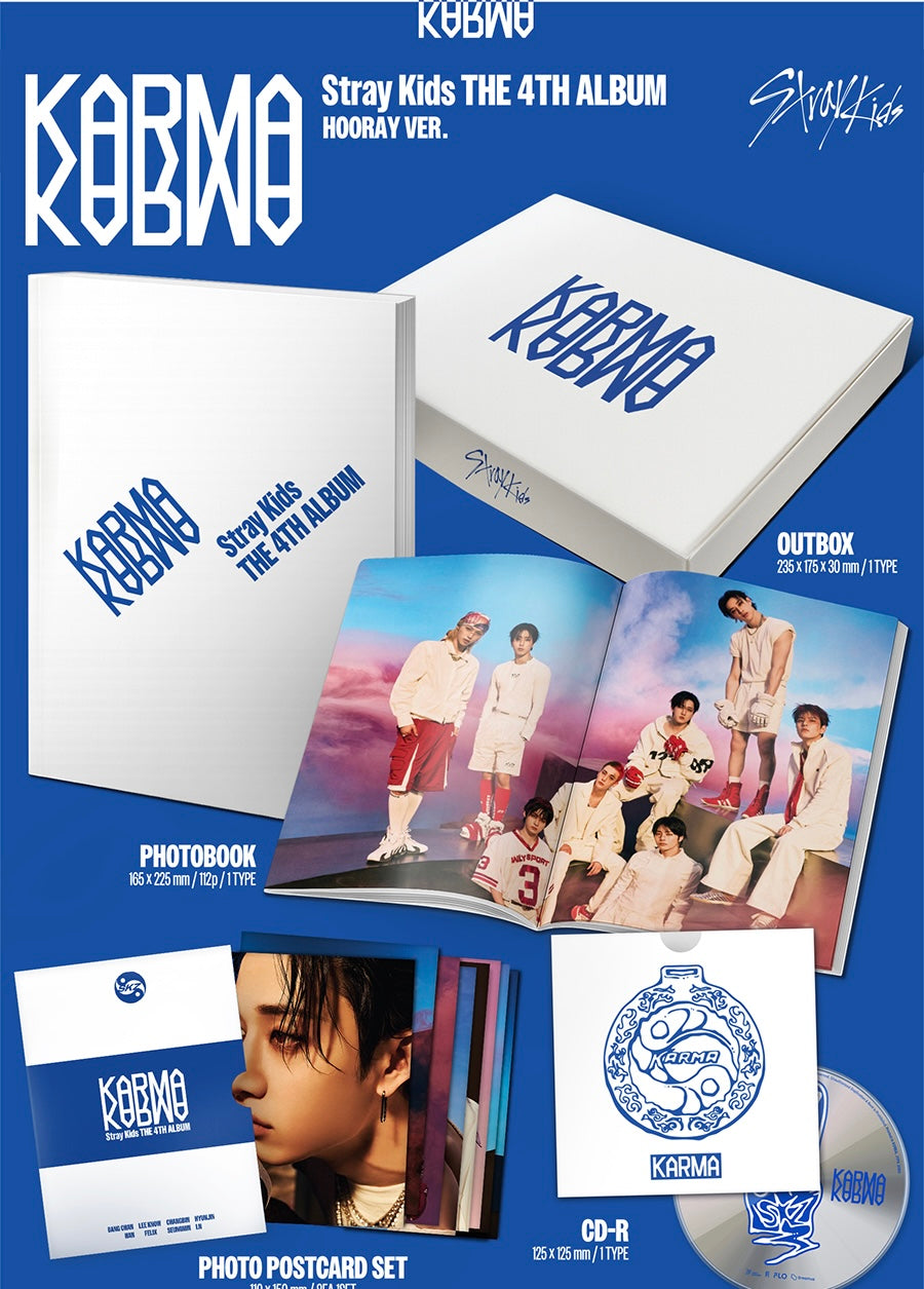 STRAY KIDS - 4집 KARMA [CEREMONY VER. / HOORAY VER.] – K-SEONG