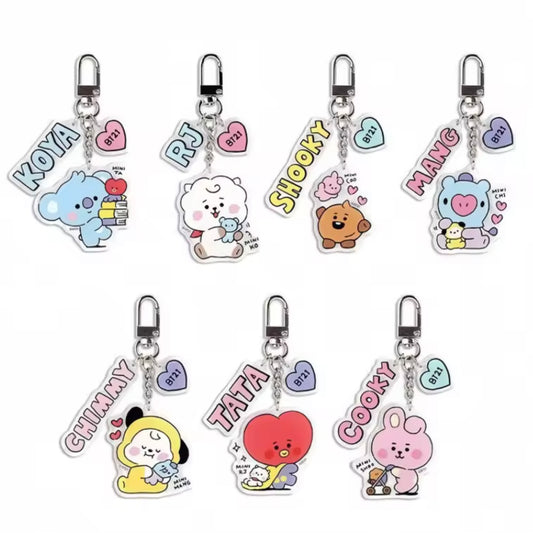 BT21 Akrila Atslēgu Piekariņš