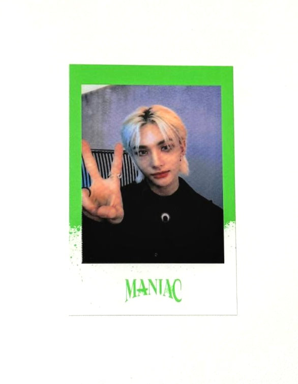 Stray Kids polaroids [Maniac 2nd World Tour in Seoul]