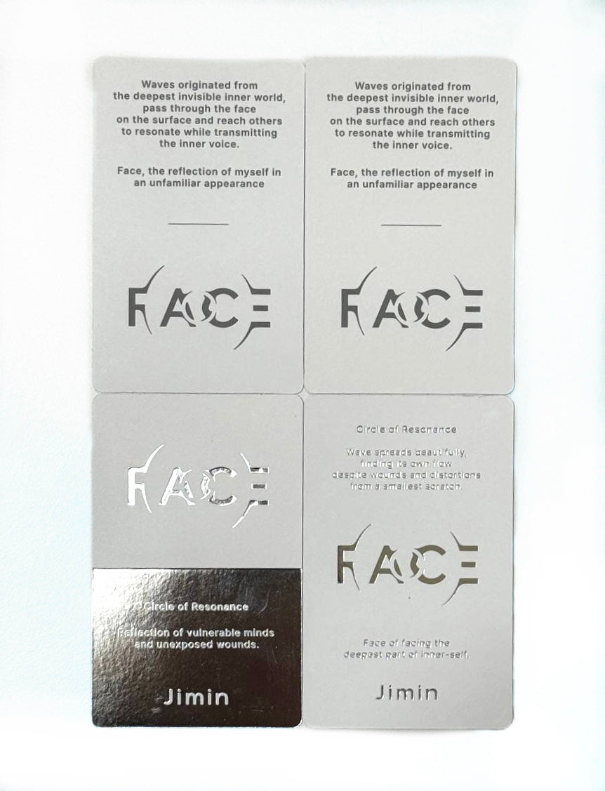 BTS Jimin photocards [FACE]