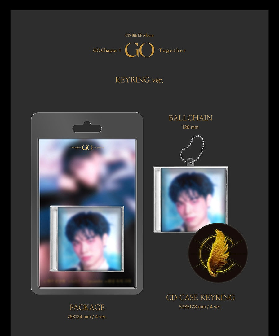 CIX - GO CHAPTER 1 : GO TOGETHER [KEYRING VER.]