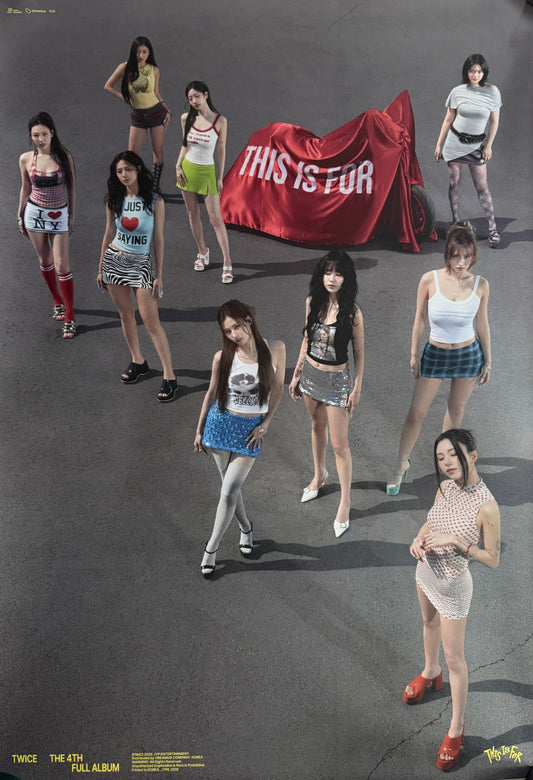 TWICE pre-order posters [This Is For]