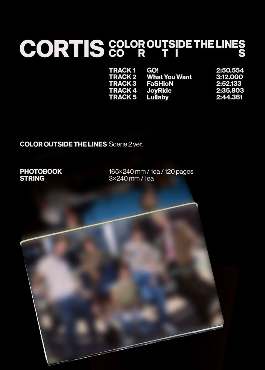 CORTIS - COLOR OUTSIDE THE LINES [RANDOM COVER]
