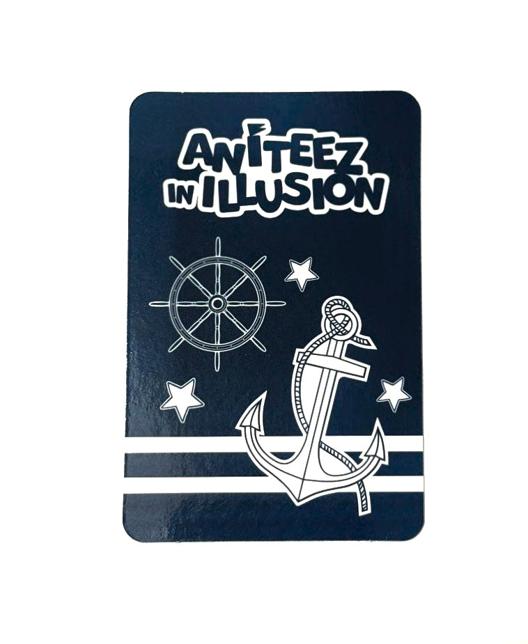 ATEEZ Yeosang pop-up store trading photocard [Aniteez in Illusion]